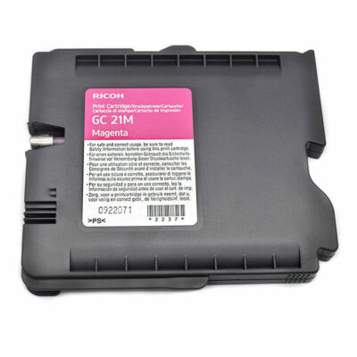 Genuine Ricoh Aficio GX-2500 GX-3000 GX-3050 GX-5050 GX-7000 Magenta Gel Ink Cartridge GC-21M