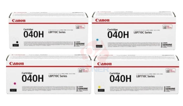 *Sale!* 4X Pack Genuine Canon Cart040Ii High Yield Toner Cartridge Set For Lbp710C Lbp712Cx -