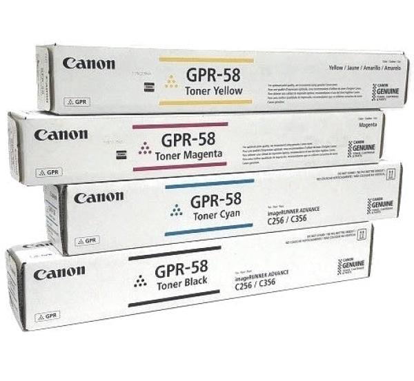 *Sale!* 4X Pack Genuine Canon Tg-76 C/M/Y/K Toner Cartridge Set Npg76 Gpr58 -