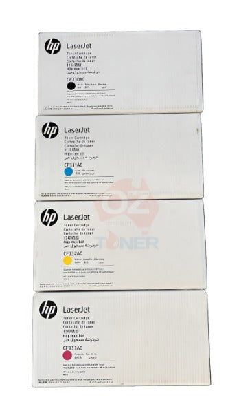 *Sale!* 4X Pack Genuine Hp Cf330X Cf331A Cf333A Cf332A Toner Cartridge Set 654X 654A -