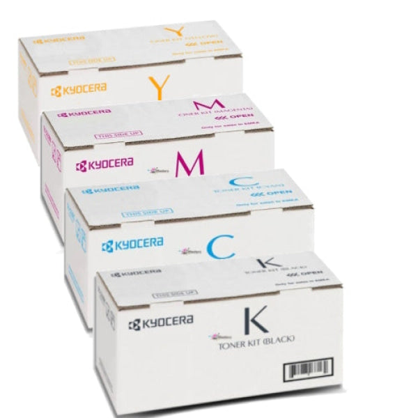 *Sale!* 4X Pack Genuine Kyocera Tk-5224 C/M/Y/K Toner Cartridge Set Bundle For P5021Cdn M5521Cdn -