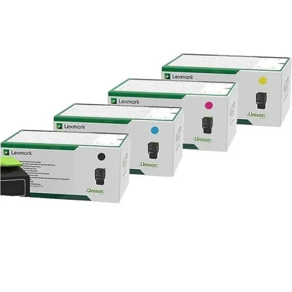 *Sale!* 4X Pack Genuine Lexmark Cx510 808Xk/C/M/Y Extra High Yield Toner Set (8K/4K) Cartridge -