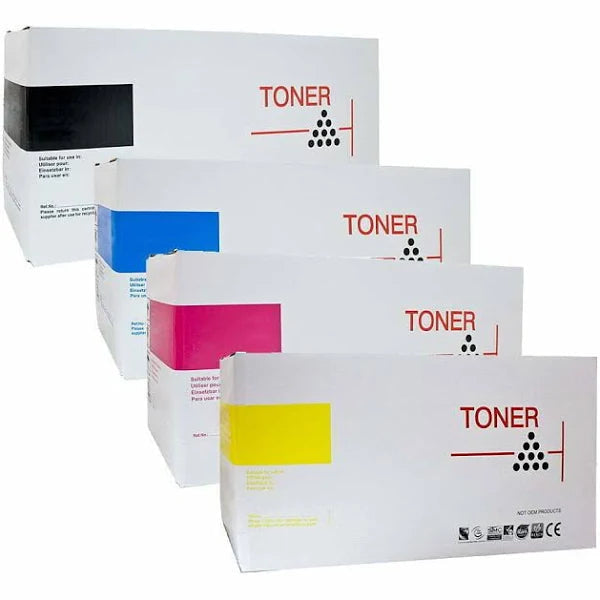 *Sale!* 4X Pack Premium Compatible Hp Cb540A Cb541A Cb542A Cb543A Toner Cartridge Set #125A -