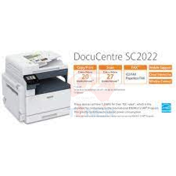 *Ex-Demo* Fuji Xerox Docucentre Sc2022 A3 Color Laser Mfp+Tray Ec103436 Bundle Printer Colour Multi