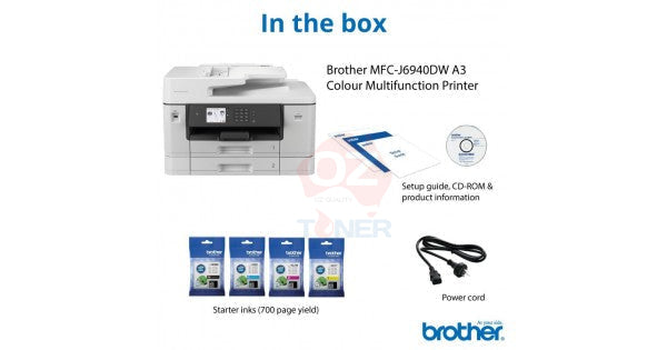 Brother Mfc-J6940Dw A3 All-In-1 Inkjet Printer+Duplex Scan+Dual Tray #Lc432 Ink Printer
