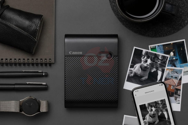 *Sale!* Canon Selphy Qx10 Black Compact Printer + Direct Wifi Square&Sticky Photo [Qx10Bk] Inkjet