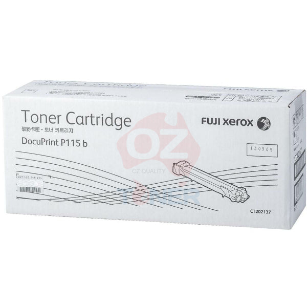 Fuji Xerox Genuine Ct202137 Black Toner Cartridge For P115/P115B/P115W/M115 (1K) -