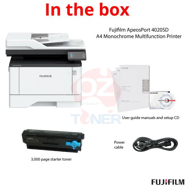 *Sale!* Fujifilm Apeosport 4020Sd A4 Monochrome Multifunction Printer Mfp 40Ppm [Ap4020-1Y] Laser