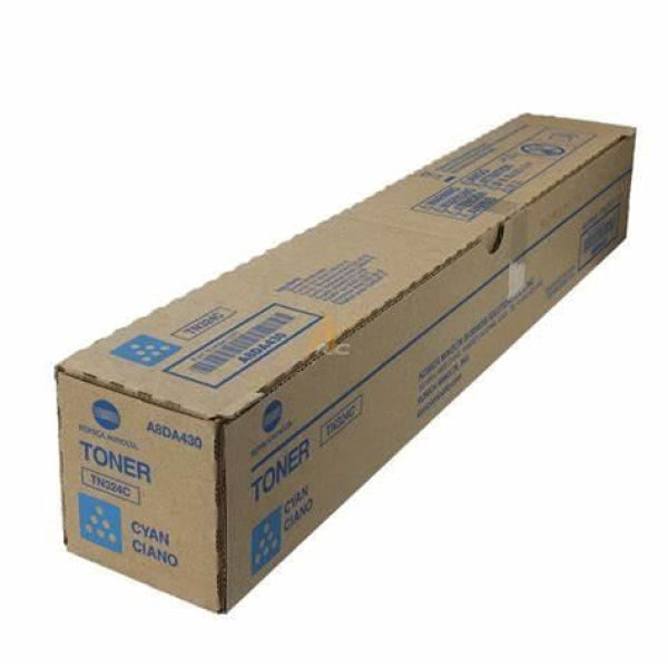 *Sale!* Genuine Konica Minolta Tn324C Cyan Toner Cartridge For Bizhub 308 368 26K [A8Da490] -