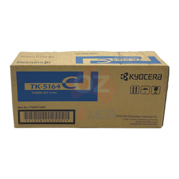 *Sale!* Genuine Kyocera Tk-5164 Cyan Toner Kit For P7040Cdn (12K) [Tk5164C] Cartridge -