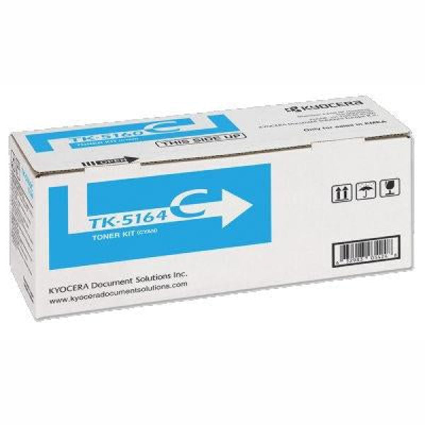 *Sale!* Genuine Kyocera Tk-5164 Cyan Toner Kit For P7040Cdn (12K) [Tk5164C] Cartridge -