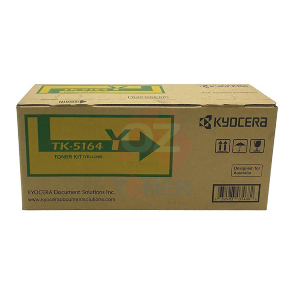 *Sale!* Genuine Kyocera Tk-5164 Yellow Toner Kit For P7040Cdn (12K) [Tk5164Y] Cartridge -