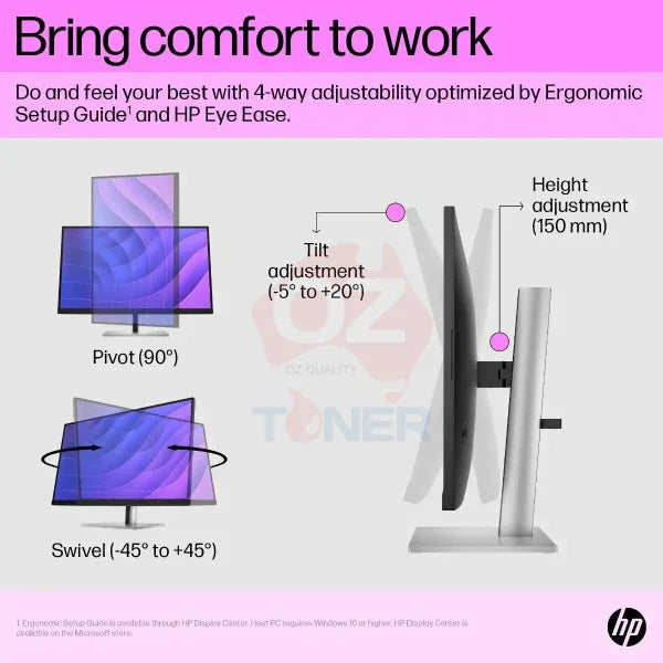 *Sale!* Hp E27Q G4 27 Qhd Anti-Glare Ips Monitor 9Vg82Aa [L97436-003]