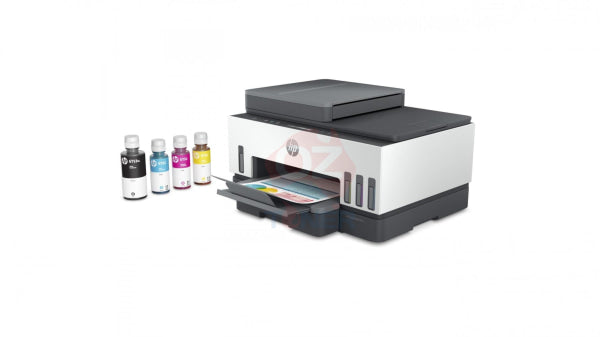 *Sale!* Hp Smart Tank 7605 All In-One-Multi Function Printer - Light Basalt [St7605] Inkjet Colour