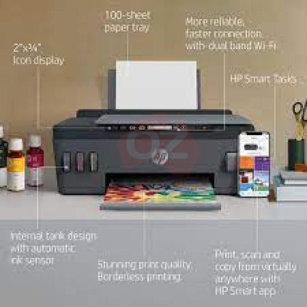 *Sale!* Hp Smart Tank Plus 555 All-In-One Ink Printer Basalt #32Xl/31 Set St555 [1Tj12A] Inkjet