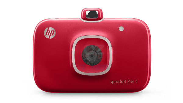*Sale!* Hp Sprocket 2-In-1 Zink Mobile Photo Bluetooth Printer + 5Mp Camera Red [2Fb98A] Printer