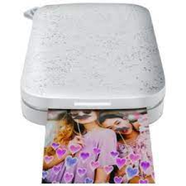 *Sale!* Hp Sprocket Sp200W 2Nd Edition Instant Bluetooth Portable Photo Printer 1As85A Luna Pearl