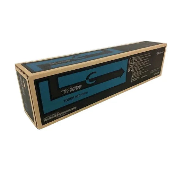 *Sale!* Kyocera Genuine Tk-8709 Cyan Toner Cartridge For Taskalfa 6550Ci/6551Ci/7550Ci/7551Ci (30K)