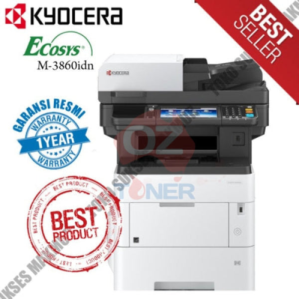 *Sale!* Kyocera M3860Idn + Extra Pf-3110 Paper Tray + Bonus: Eco064 Extended Warranty Bundle Laser