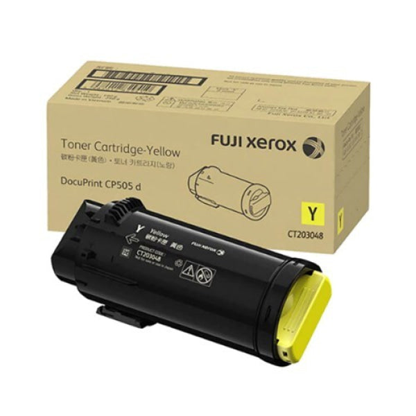 Fujifilm Genuine Cp505D Mps Yellow Toner (Y) Cartridge 11K [Ct203052] - Toner