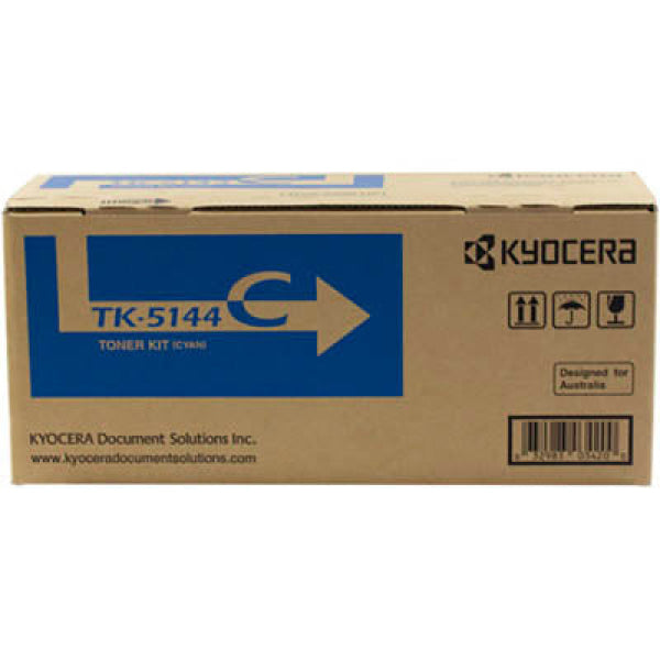 *Special!* Genuine Kyocera Tk-5144 Cyan Toner Kit For M6030/M6530/P6130 7K [Tk5144C] Cartridge -