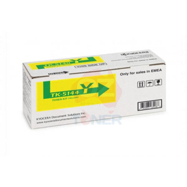 *Special!* Genuine Kyocera Tk-5144 Yellow Toner Kit For M6030/M6530/P6130 7K [Tk5144Y] Cartridge -