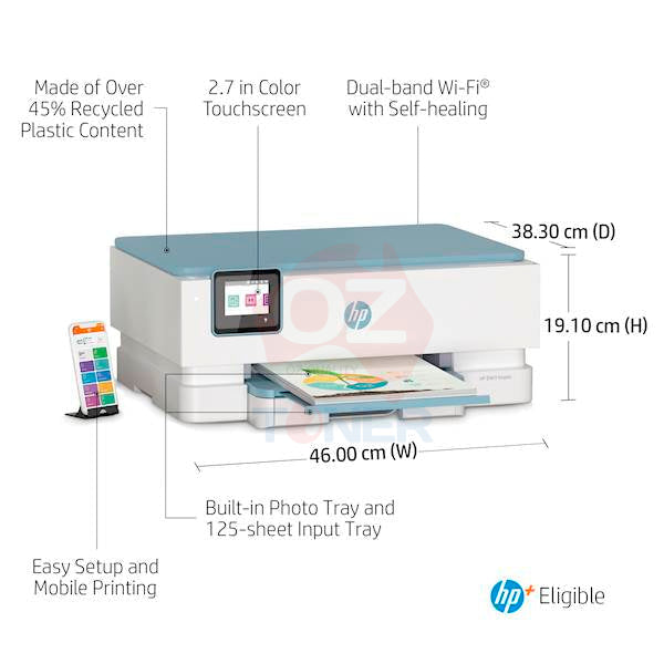 *Special!* Hp Envy Inspire 7221E 3-In-1 Multifunction Printer With #804 Ink+E-Print [2H2N7D] Inkjet