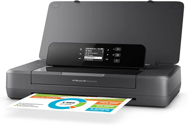 *Special!* Hp Officejet 200 Wireless A4 Portable Mobile Printer+Eprint Wi-Fi 62 Ink [Cz993A] Inkjet