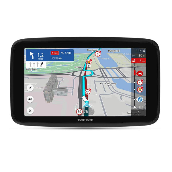 Tomtom 5’ Truck Sat Nav Go Expert Wifi Gps Navigation + World Maps + Live Update (P/N:8Yb5.002.20.1)