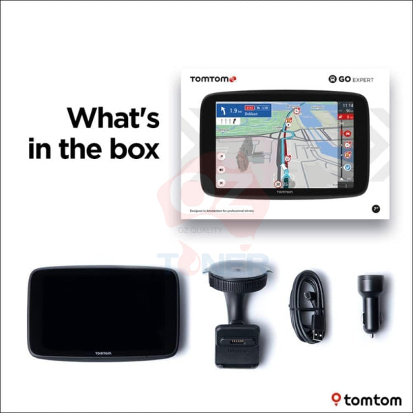 Tomtom 6’ Truck Sat Nav Go Expert Wifi Gps Navigation System + World Maps + Live Traffic Update