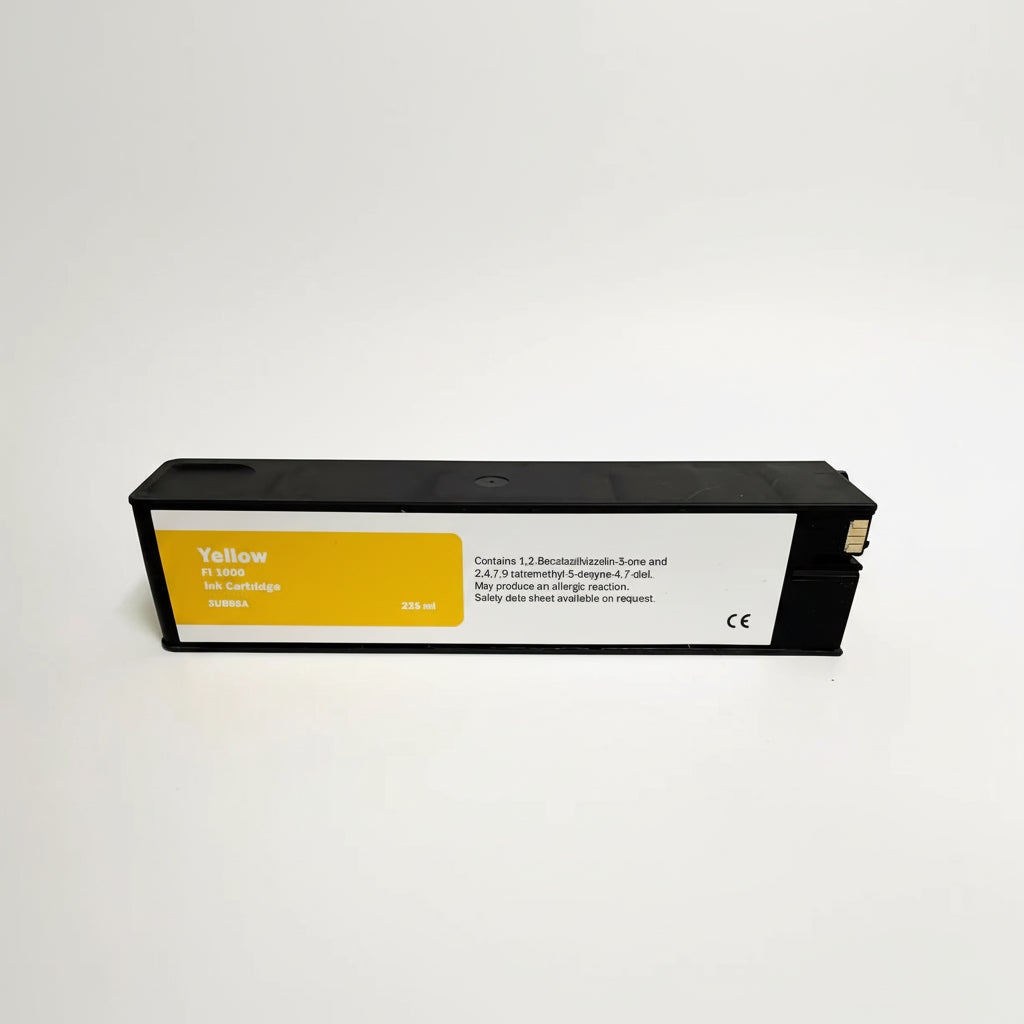 HP FI-1000 Yellow Ink Cartridge 3UB08A for iJetColor 1175 1175C 1175Pro Fixed Imager 1000